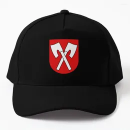 Ball Caps Coat Of Arms Biel/Bienne Switzerland Baseball Cap Trucker Hat Bobble Mens Hats Women's