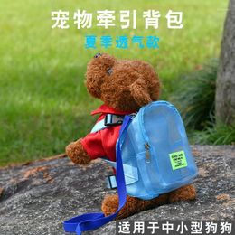 Storage Bags Pet Dog Backpack Spot Small Teddy Traction Bag Summer Breathable Shoulder Portable Simple
