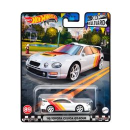 Original Hot Wheels Premium Car Boulevard Toys for Boys 1/64 Diecast Ford Anglia Porsche 935 Honda Accord Toyota Celica Nissan