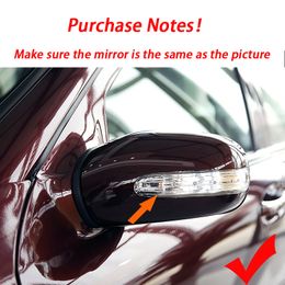 2pcs Flashing Water Dynamic Blinker For Mercedes Benz C Class W211 W203 S203 CL203 2001-2007 LED Turn Signal Side Mirror Light