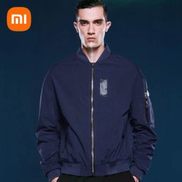 Control Xiaomi Supield Hydrophobic Baseball Suit Waterproof Jacket Men's MA1 Pilot Air Force Coat Spring Top Tide