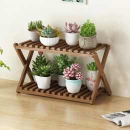 Wooden Multilayer Organizer Flowerpot Flower Holder Balcony Stand Pots Shelf Plant Stand Display Outdoor Furniture Living Room