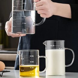 Glass Measuring Cup Household Food Grade High Borosilicate Convenient Durable Tools And Scales With Handle 240325