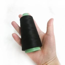 Durable 3000M Yards Overlocking Sewing Machine Line Industrial Polyester Thread Metre Cones Black White Sew Thread