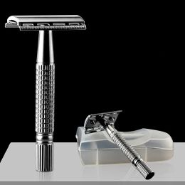 Men's Razor Stainless Steel Manual Razor Manual Shaver Straight Edge Stainless Steel Sharp Razor Barber Folding Shaving Knife