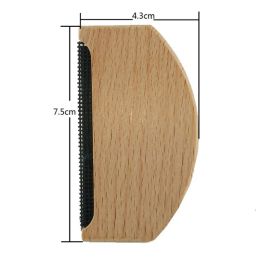 Wooden Epilator Sweater Clothes Shaver Fabric Clothes Sweater Lint Removers Manual Portable Wooden Lint Trimmer Comb Shaver