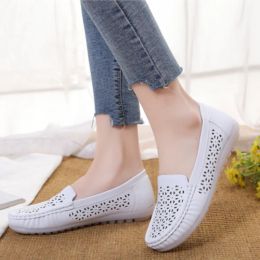 Slippers 2023 Summer New Fashion Round Toe Nurse Shoes Soft Sole Nonslip Sandals Flat Shoes Breathable Casual Sports Women's Shoes