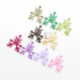 40pcs Blocks City MOC Plants Leaves 6x5 Green Tree Building Bricks 2417 Compatible with Garden Grass Flower Accessories Toys