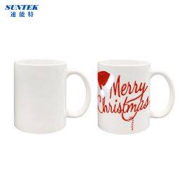 Cards 2022 New Design 11oz Travel Mugs With Handle For Sublimation Blank Ceramic Printing Coffee Tea Milk Cup