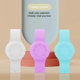 Kids Waterproof for Airtag Bracelet Hidden Silicone Adjustable Anti-Lost Watch Band Protective Case for Air Tag GPS Holder