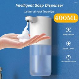 Liquid Soap Dispenser 400ML Automatic Foam Bathroom Smart Washing Hand Machine With USB Charging