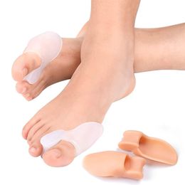 Thumb straightener unisex little toe valgus protective sleeve esbs silicone corrector single hole toe splitter