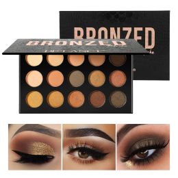 Shadow DE'LANCI Naked Eyeshadow Palette High Pigmente,Warm Natural Nude Eye Makeup Palette,Professional Matte/Bright/Shimmer for Eyes