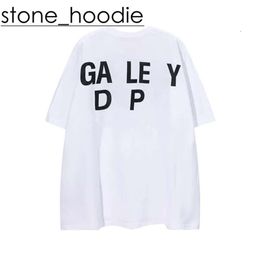 Gallerydept High Quality Designer Mens T Shirt Street Fashion Rock Gallerydept Shirt Letter Short Sleeve Luxury Brand Womens Quick Dry Loose Gallerydept Shirt 3236