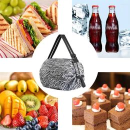 Shopping Bags Bag Portable Foldable Reusable Tear-resistant Spacious Grocery For Home Travel Outdoor Activities Nylon