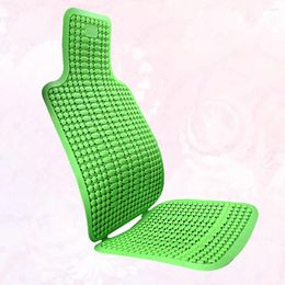 Car Seat Covers Cushion Back Brace Massage Support For Comfort Cover Cushions Wooden Bead Mat Conjoined