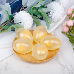 Foreign trade cross-border egg soap Gold Collagen Cleansing handmade soap baby soap bath amino acid soap spot