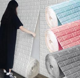 Wall Sticker Imitation Brick Bedroom Home Decor Waterproof Selfadhesive DIY Wallpaper For Living Room TV Backdrop Stickers2280785