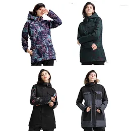 Skiing Jackets High Quality Women's Snow Clothing Outdoor Snowboarding Suit Wear 15k Waterproof Winter Costumes Ski Jacket Or Pant For