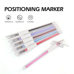 Aimoosi Double head Sterilise marker pen Surgical skin marker pen with measuring tapes Positioning Pen Permanent Makeup supplies