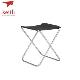 Tools Keith Titanium Chair Outdoor Camping Folding Chairs Super Light 247g Ti2501