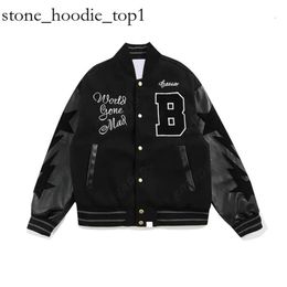 Bapestar Hoodie Varsity Jacket Mens Designer Jackets Trendy Men Women Bapestar Jacket Baseball Jacket Letter Embroidery Coat Streetwear 8348