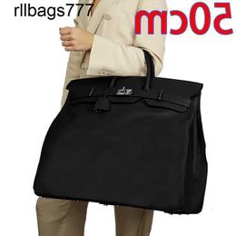 Handmade Bk Bag Large Handbag Handbags Family 50cm Bag Brand Hac Designer Customized Version Travel Capacity Leather Men's