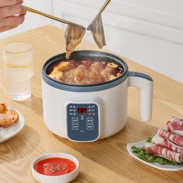 Mini Electric Rice Cooker Household Multifunctional Heating Pan Cooking Pot Double Layer 2L 2-3 People Mini Hotpot Soup Steamer