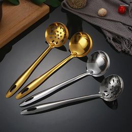 Spoons 1PC Stainless Steel Colander Metal Spoon Noodle Practical Pasta Tool Soup Scoop Kitchen Accessories