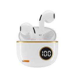 2024 new wireless bluetooth headset in-ear noise cancellation headphones HD power digital display 24 hours of long-lasting battery life Comfortable wearing