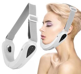 Electronic Face Lift Slimmer Machine V Line Lifting Double Chin Remover Microcurrent Led muscles Reducer Tapes 2204264685355