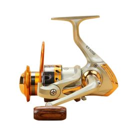 Accessories 5009000 Series Distant Wheel Metal Spinning Fishing Reel 5.5:1 12 Bearing Balls Fishing Wheel Rotate the Spool Fishing Coil