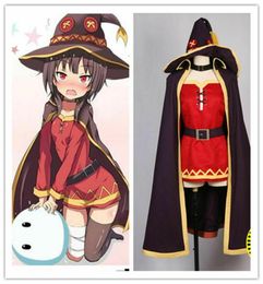 Anime KonoSuba God s Blessing On This Wonderful World Megumin Full Set Cosplay Costume16746708777290