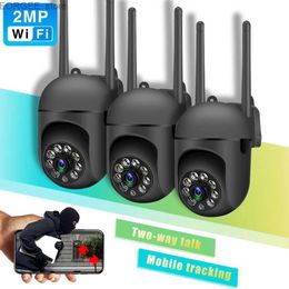 Other CCTV Cameras 24G WIFI 2K IP Camera Bidirectional Audio PTZ Mobile to Follow Outdoor WiFi Monitoring Camera Security Protection Camera Smart Home Camera Y24040