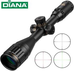 416x44 ST Tactical Optic Sight Green Red Illuminated Riflescope Hunting Rifle Scope Sniper Airsoft Air Guns2936680