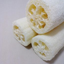 Natural Loofah Washing Brushes Bath Shower Body Cleaning Brushes Wash Sponge Bathroom Kitchen Rub Pot Dishes Cleaning Brush