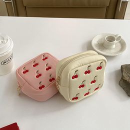 Small Earphone Lipsticks Sanitary Pads Storage Organiser Pouch Case Mini Zipper Women's Makeup Cosmetic Bag Coin Purse Wallet