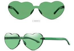 Sommerfrau CandyColored Heart Sonnenbrille Fahrradglas Fahren Brillen Radsportbrillen Frauen und Mann schöne Strandbrille hör1785628