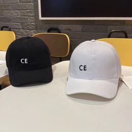 2024 Letter Embroidery Baseball Cap Fashion Men's and Women's Travel Curved Brim Duck Tongue Cap Outdoor Hat Ball Caps