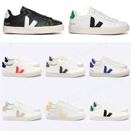 Breathable small white shoes French Couple Low Top Flat Shoes Women with Breathable V Shoes Men Casual Sneakers with Embroidered designer casual shoes Y43