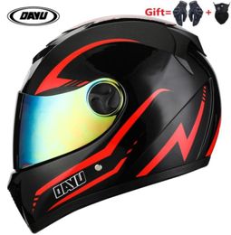 Motorcycle Helmets 2 Gifts Dual Hilldown Off Road Full Face Helmet Dirt Bike ATV DOT Certified Casco For Moto Sport Man2713933