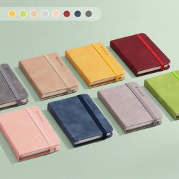 Mini A7 Agenda Book Portable PU Leather Notebook Creative Pocket Notepad To Do List Diary Weekly Planner Office School