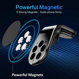AUFU Universal Magnetic Car Phone Holder Stand Air Vent Magnet Car Mount GPS Smartphone Mobile In Car Bracket for iPhone Samsung