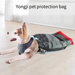 Dog Carrier Medium Pet Drag Bag Chest To Leg Protective Bags Adjustable Clothes