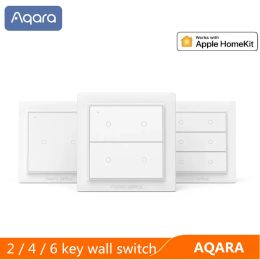 Control Aqara OPPLE Smart Light Switch Zigbee Wireless Remote Control 2/4/6 Buttons wall Switch For Xiaomi mi home Smart home / HomeKit