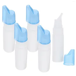 Storage Bottles 5 Pcs Perfume Spray For Essential Oils Mini Small Sprayer White Fine Mist Nasal Water