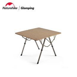 Furnishings Naturehike Elevating Folding Table Portable Outdoor Camping Barbecue Aluminum Alloy Small Table Light Picnic Table