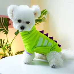 Dog Apparel Small Clothes Winter Autumn Cat Cute Desinger Sweater Pet Warm Pajamas Puppy Cartoon Hoodie Pomeranian Chihuahua Poodle