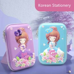 Cases Pencil Case Girl Cases Box 3d Cute Estuche Estojo Escola Large Capacity Stationery School Supplies Unicorn Pencilcase Cartuchera