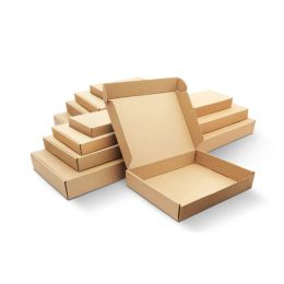 Mailers 30Pcs Thick Carton Mailer Box Kraft Paper Small Gift Packing Box Brown Cardboard Jewelry Express Box Blank Corrugated Box 22Size